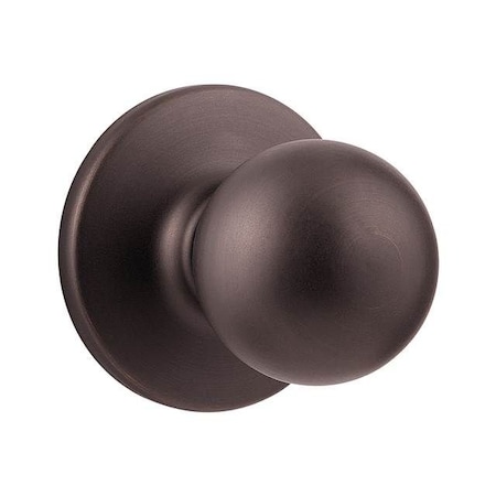 Kwikset Polo Knob Passage Door Lock with New Chassis with 6AL Latch and RCS Strike Venetian Bronze Finish 200P-11P